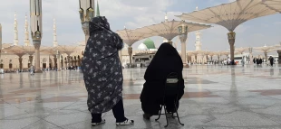 خداحافظی بغض‌آلود حجاج با شهر پیغمبر+ گزارش تصویری 2