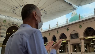 خداحافظی بغض‌آلود حجاج با شهر پیغمبر+ گزارش تصویری 2