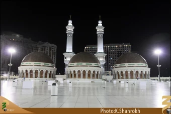 گنبدها و مناره هاي مسجد الحرام