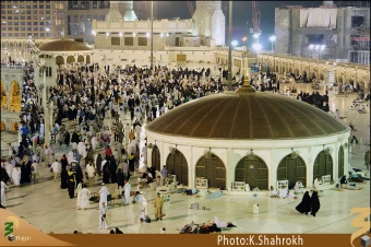 گنبدها و مناره هاي مسجد الحرام