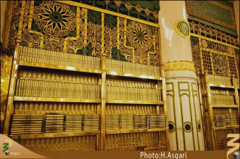 ستون هاي قديمي مسجد النبي