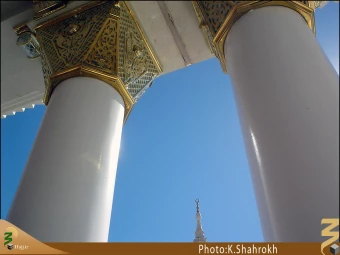ستون هاي جديد مسجد النبي