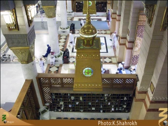 ستون هاي جديد مسجد النبي
