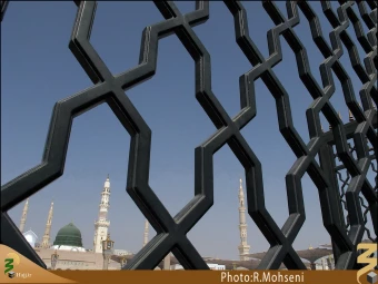 گنبد و گلدسته مسجد النبي