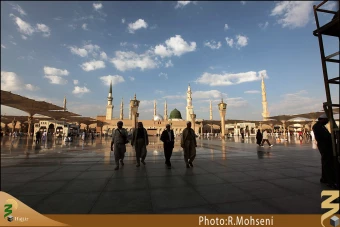 گنبد و گلدسته مسجد النبي