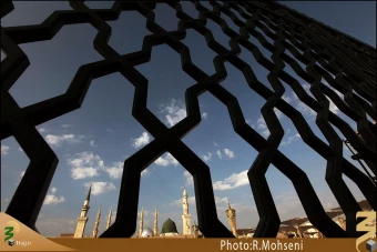 گنبد و گلدسته مسجد النبي