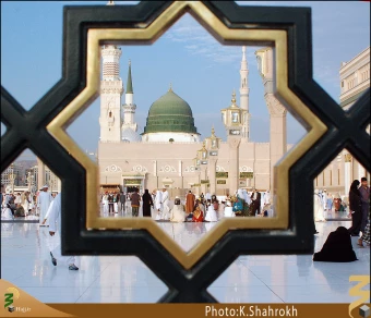گنبد و گلدسته مسجد النبي