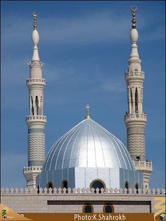 گنبد و گلدسته مسجد النبي