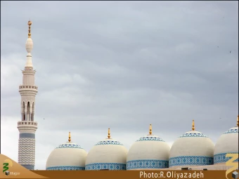 گنبد و گلدسته مسجد النبي
