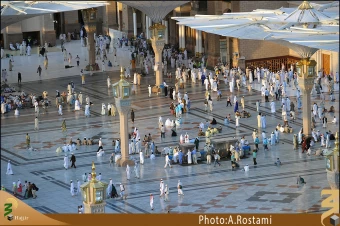 گنبد و گلدسته مسجد النبي