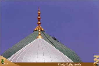 گنبد و گلدسته مسجد النبي