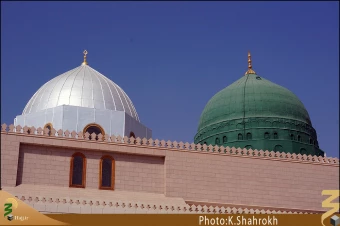 گنبد و گلدسته مسجد النبي