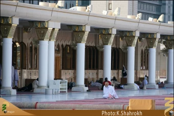 گنبد و گلدسته مسجد النبي