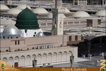 گنبد و گلدسته مسجد النبي