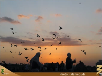 غروب بقيع