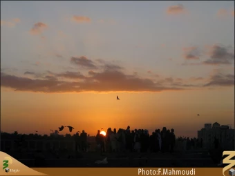 غروب بقيع