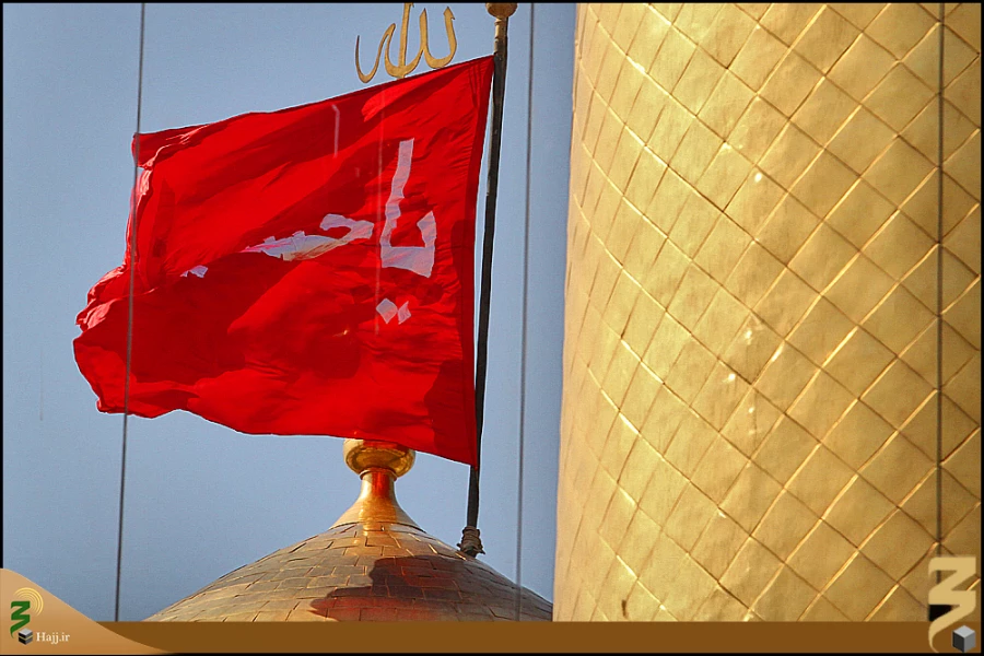 گنبد و گلدسته حرم امام حسين