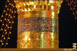 گنبد و گلدسته حرم امام حسين