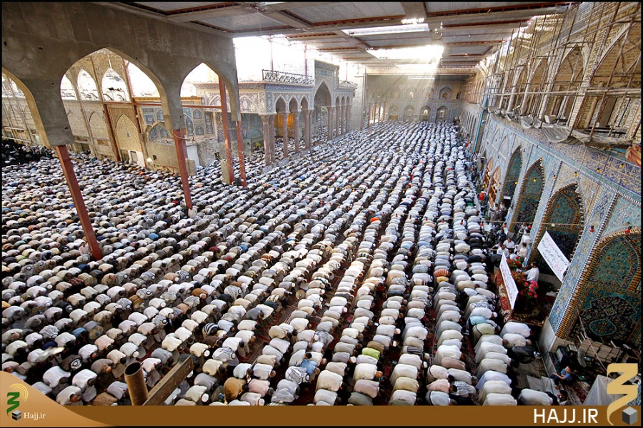 گنبد و گلدسته حرم امام حسين