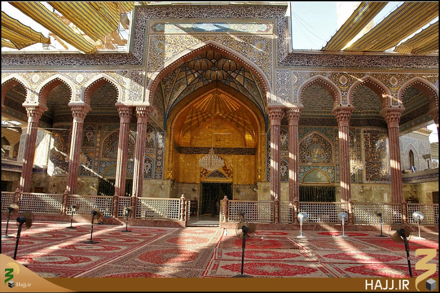گنبد و گلدسته حرم امام حسين