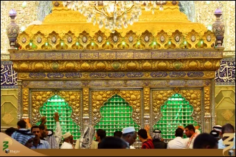 ضريح حرم حضرت عباس (ع)