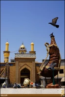 گنبد و گلدسته حرم حضرت عباس