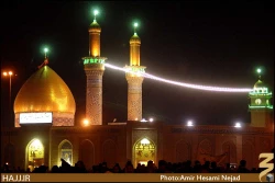 گنبد و گلدسته حرم حضرت عباس