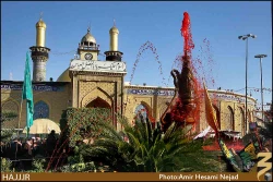 گنبد و گلدسته حرم حضرت عباس