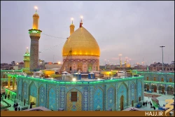 گنبد و گلدسته حرم حضرت عباس