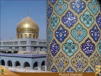 گنبد و گلدسته هاي حرم حضرت زينب (سلام الله عليها)