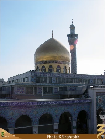 گنبد و گلدسته هاي حرم حضرت زينب (سلام الله عليها)