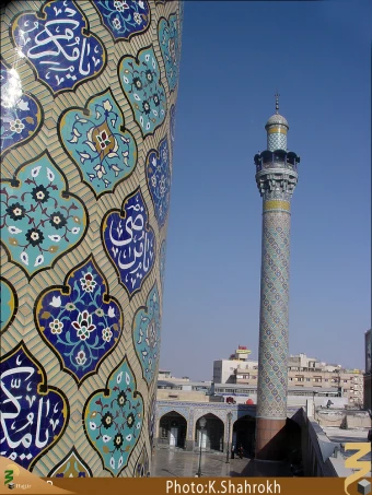 گنبد و گلدسته هاي حرم حضرت زينب (سلام الله عليها)