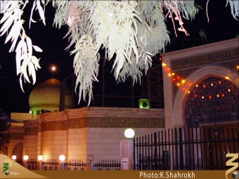 نماي بيروني حرم حضرت رقيه (سلام الله عليها)