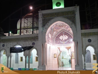 نماي بيروني حرم حضرت رقيه (سلام الله عليها)