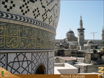 نماي بيروني حرم حضرت رقيه (سلام الله عليها)