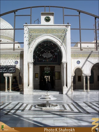 نماي بيروني حرم حضرت رقيه (سلام الله عليها)