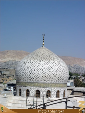 نماي بيروني حرم حضرت رقيه (سلام الله عليها)