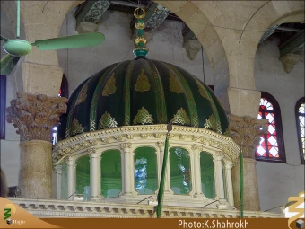 سر مبارك حضرت يحيي (عليه السلام)
