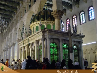 سر مبارك حضرت يحيي (عليه السلام)