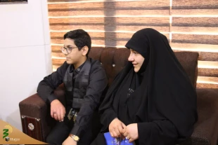 حافظ قرآن در بعثه مقام معظم رهبری در کربلا 2