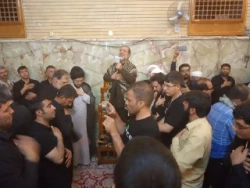 شب هشتم محرم در حرم امیر المومنین 4