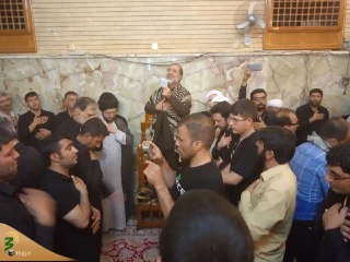 شب هشتم محرم در حرم امیر المومنین 4