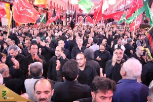 چهارمین روز عزاداری موکب امام رضا (ع) در کربلا/تصاویر 9