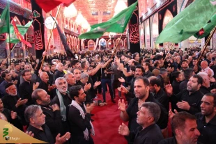 چهارمین روز عزاداری موکب امام رضا (ع) در کربلا/تصاویر 11