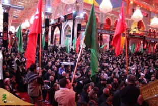 چهارمین روز عزاداری موکب امام رضا (ع) در کربلا/تصاویر 20