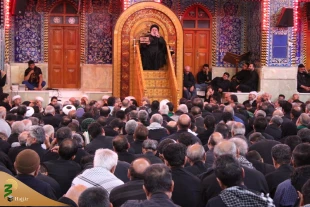 پنجمین روز عزاداری موکب امام رضا (ع) در کربلا/تصاویر 9