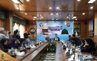 برگزاری نشست مشترک خبری سرپرست حجاج ایرانی و رئیس سازمان حج و زیارت