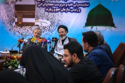 نشست خبری نماینده ولی فقیه و رییس سازمان حج و زیارت 16