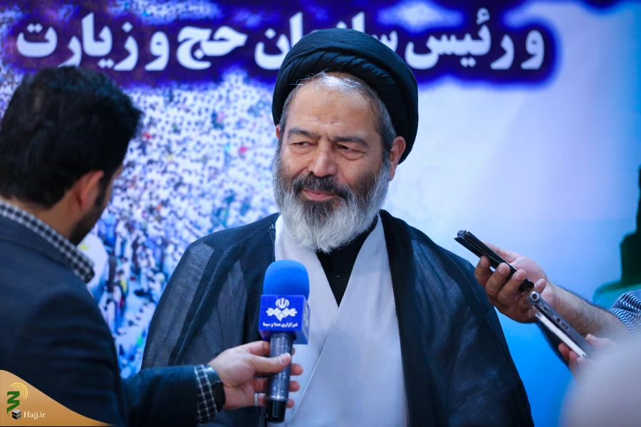 نشست خبری نماینده ولی فقیه و رییس سازمان حج و زیارت 19