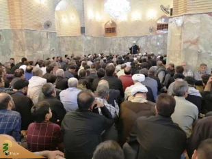 استقبال زائران ایرانی از برنامه‌های فرهنگی بعثه در نجف اشرف 3